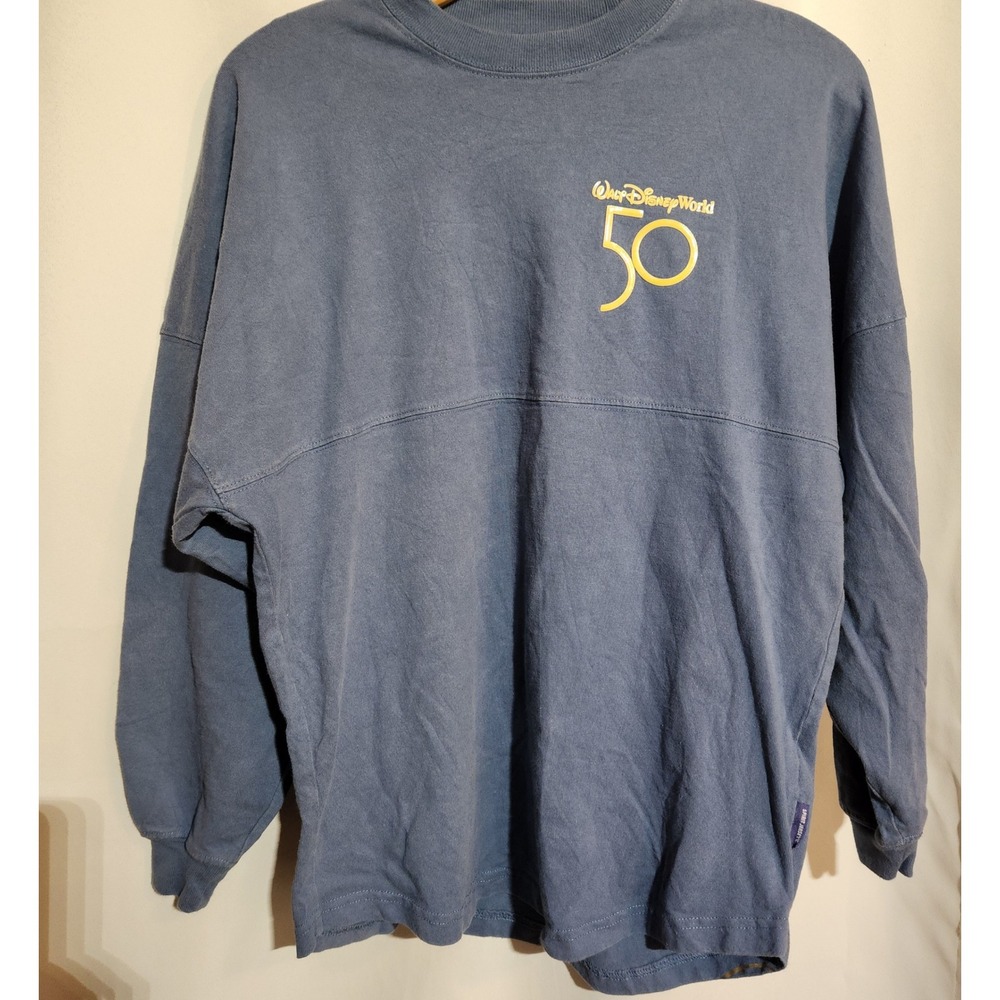 Disney World 50th Anniversary Spirit Jersey Mickey Mouse XS Blue